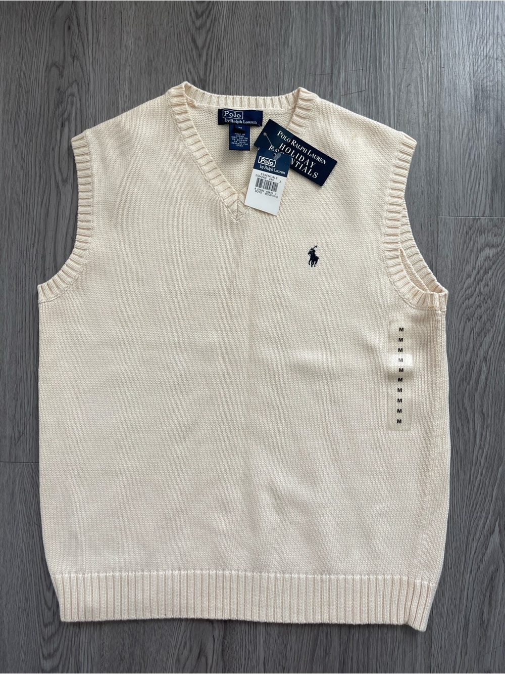 NWT polo Ralph Lauren beige vest